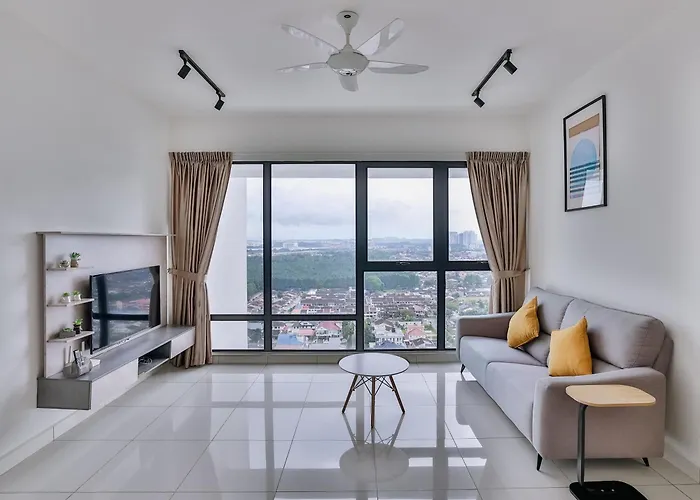 Mosaic 1Br, Wifi, Walking Distance To Mid Valley Jb , 4-5Pax